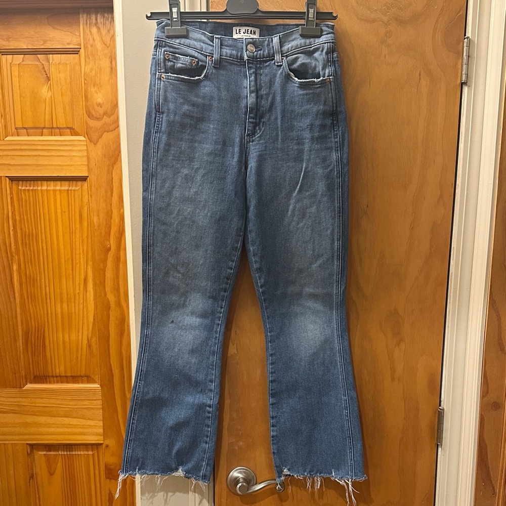Le Jean Women's Flare Blue Jeans